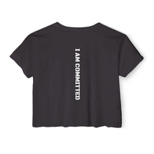 Load image into Gallery viewer, Women's Festival Crop Top | I Am Committed
