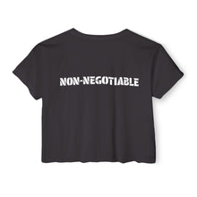 Load image into Gallery viewer, Women's Festival Crop Top | Non-Negotiable