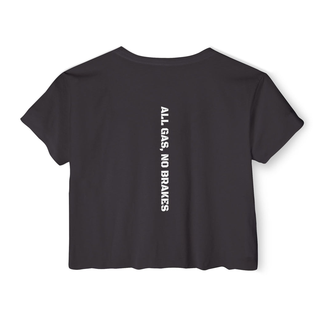 Women's Festival Crop Top | All Gas, No Breaks