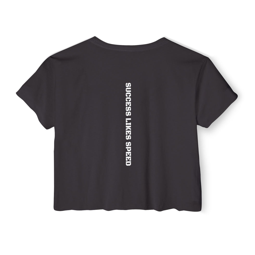Women's Festival Crop Top | Success Likes Speed