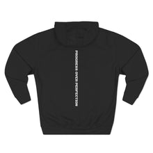 Load image into Gallery viewer, Three-Panel Fleece Hoodie | Progress Over Perfection
