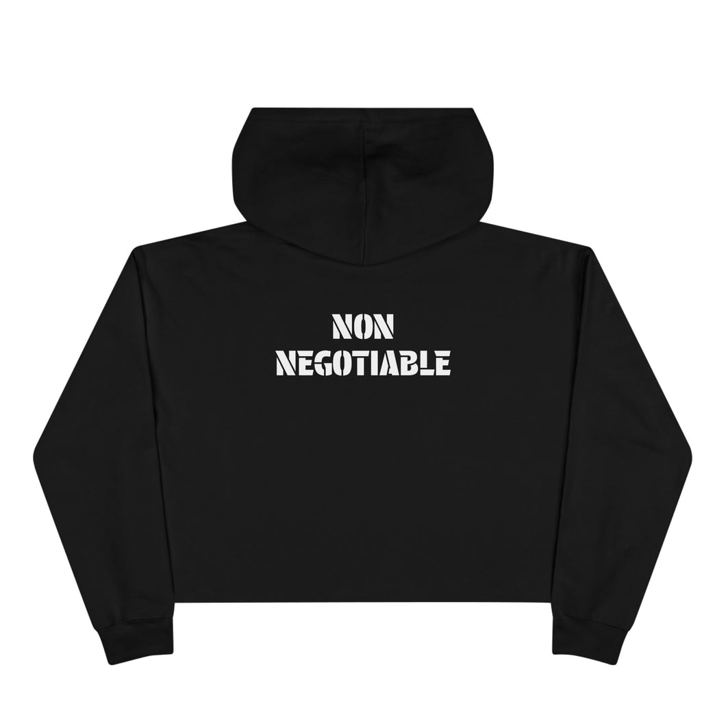 Crop Hoodie | Non-Negotiable