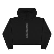 Load image into Gallery viewer, Crop Hoodie | Discipline Over Motivation
