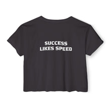 Load image into Gallery viewer, Women&#39;s Festival Crop Top | Success Likes Speed
