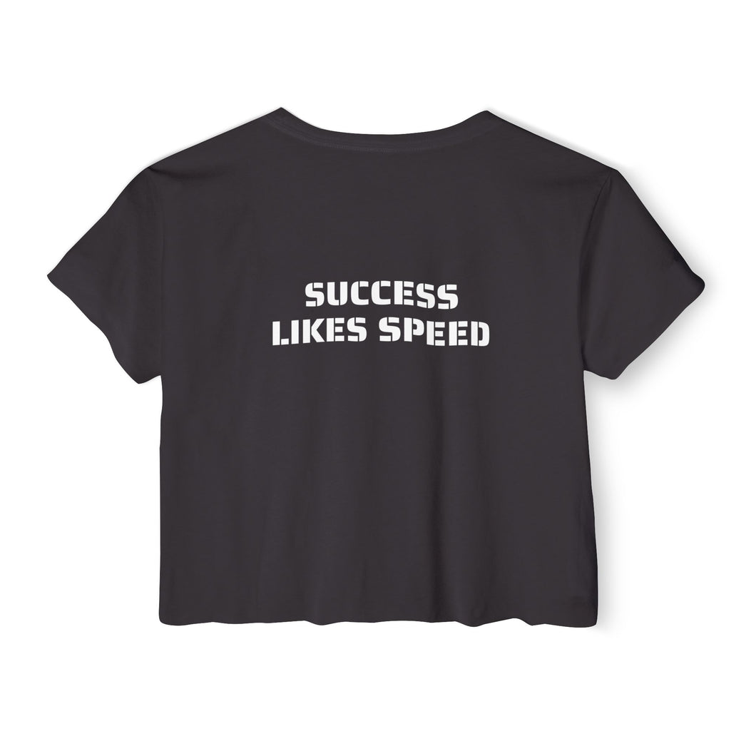Women's Festival Crop Top | Success Likes Speed