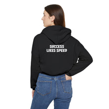 Load image into Gallery viewer, Women&#39;s Cinched Bottom Hoodie | Success Likes Speed
