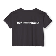Load image into Gallery viewer, Women&#39;s Festival Crop Top | Non-Negotiable
