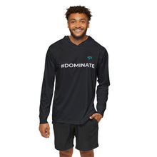 Load image into Gallery viewer, Men&#39;s Sports Warmup Hoodie (AOP) #Dominate
