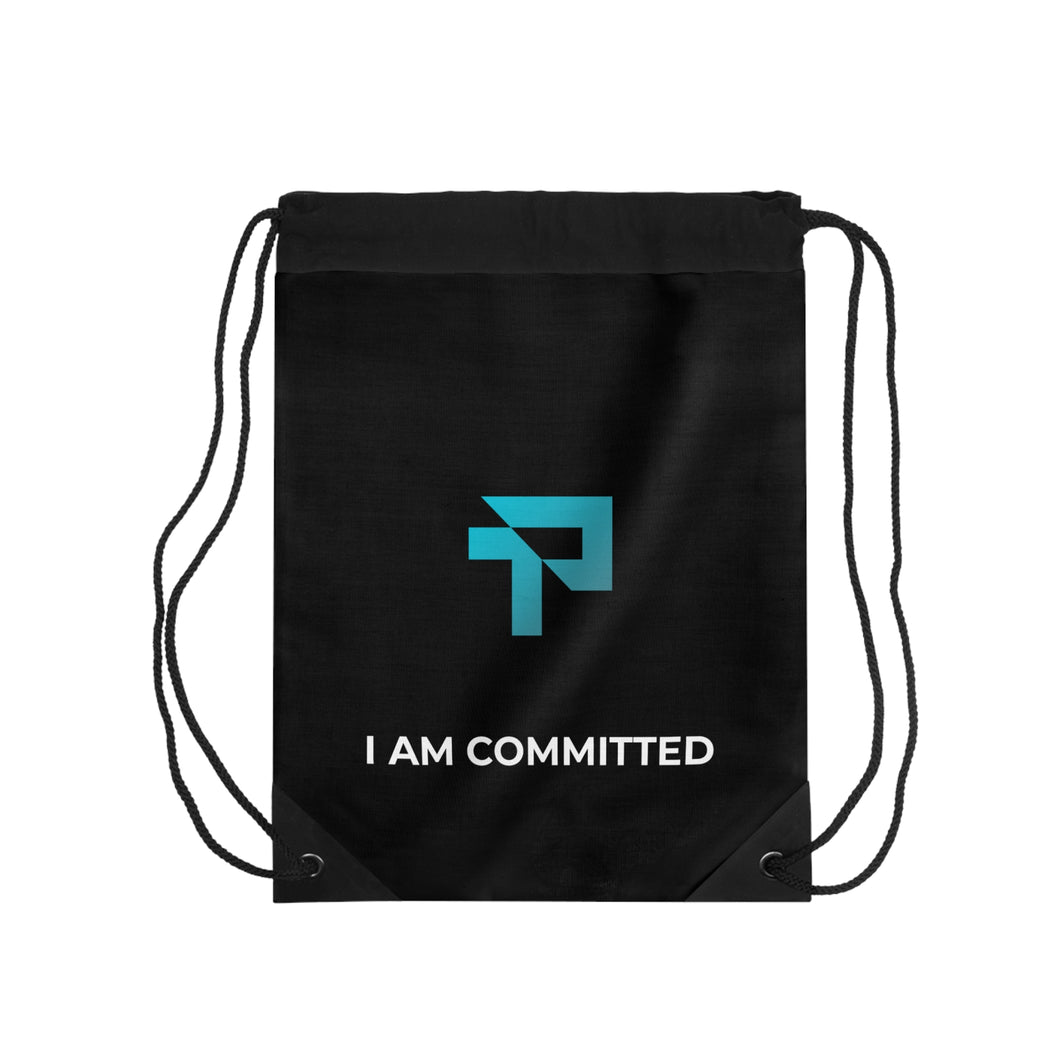 Drawstring Bag Committed
