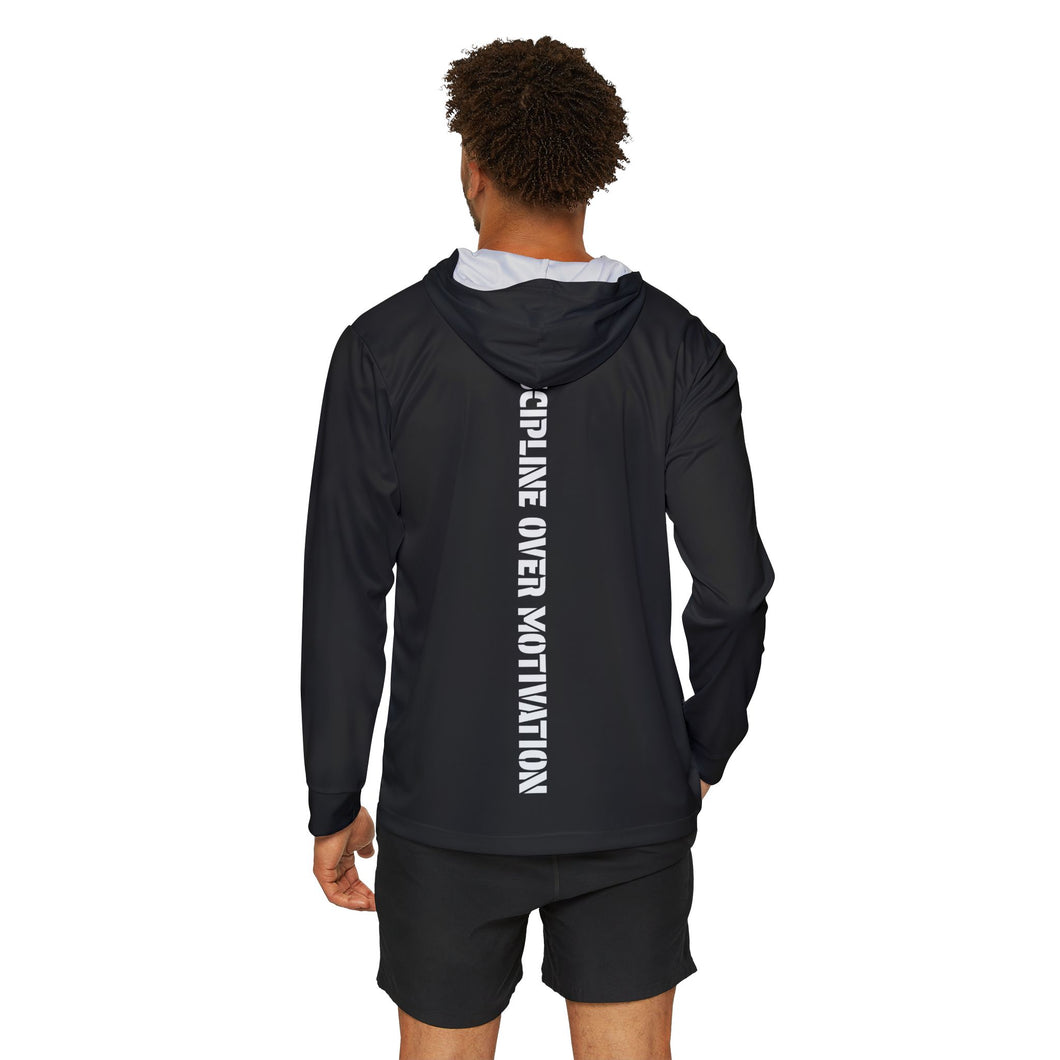 Men's Sports Warmup Hoodie (AOP) | Discipline Over Motivation