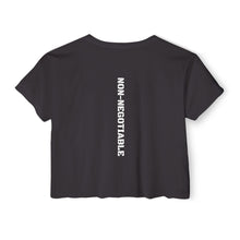 Load image into Gallery viewer, Women&#39;s Festival Crop Top | Non-Negotiable
