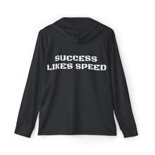 Load image into Gallery viewer, Men&#39;s Sports Warmup Hoodie (AOP) | Success Likes Speed
