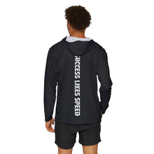 Load image into Gallery viewer, Men&#39;s Sports Warmup Hoodie (AOP) | Success Likes Speed
