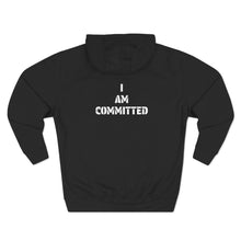 Load image into Gallery viewer, Three-Panel Fleece Hoodie | I Am Committed
