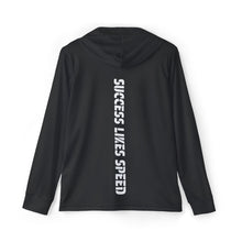Load image into Gallery viewer, Men&#39;s Sports Warmup Hoodie (AOP) | Success Likes Speed
