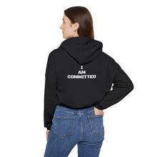 Load image into Gallery viewer, Women&#39;s Cinched Bottom Hoodie | I am Committed
