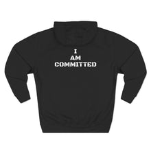 Load image into Gallery viewer, Three-Panel Fleece Hoodie | I Am Committed

