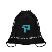 Load image into Gallery viewer, Drawstring Bag Discipline over motivation
